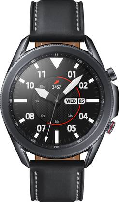 [For HDFC Bank Credit Cards] SAMSUNG Galaxy Watch 3 45mm LTE with upto 43Hrs Battery Life, Health Monitoring  (Black Strap, Regular)