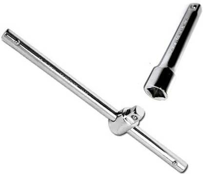 TAPARIA 1733 300MM 1/2" SQ DR T-HANDLE AND 1753 125MM EXTENSION BAR Socket Set