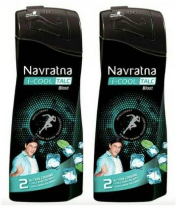 Navratna I cool Talc 200gm(pack of 2*100gm)