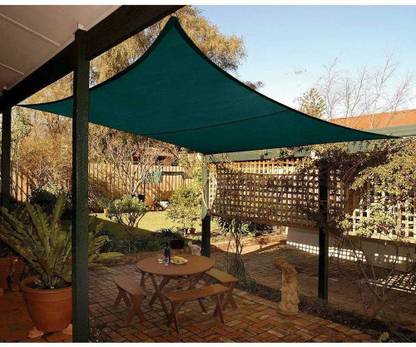 THE KD HOUSE SHADE NET Shade net 75% 10*15 Tent - For Sail Sun Blockage Extra Heavy Duty Desert Strom 10 X 15 Ft Tent - For Car Parking, Drive Ways, Gardens, Children Play Areas, Verandas (Green)