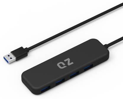 QuantumZERO USB 3.1 Hub 4-Port with 1ft Built-in Cable QZ-HB03 New USB Hub