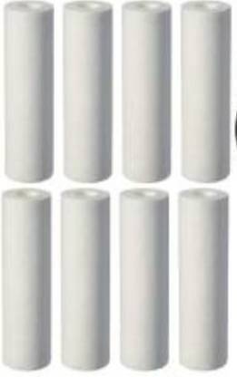 Royalmint 34 10" PP Spun Filter for All Type RO Water purifier 8PC Solid Filter Cartridge