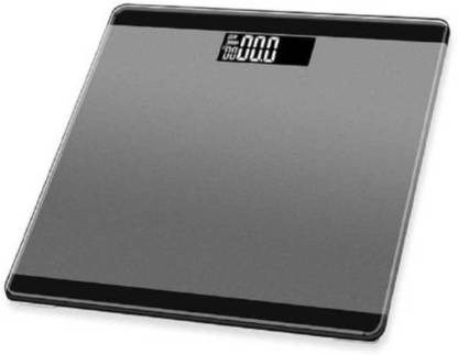 Majron Personal Digital Weight Machine For Body Weight 180Kg Capacity Weighing Scale (Silver) Weighing Scale