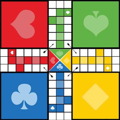 Ludo Waterproof Vinyl Poster || 24wpwl63 Fine Art Print
