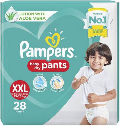 Pampers Diaper Pants, XX-Large, 28 Count. - XXL