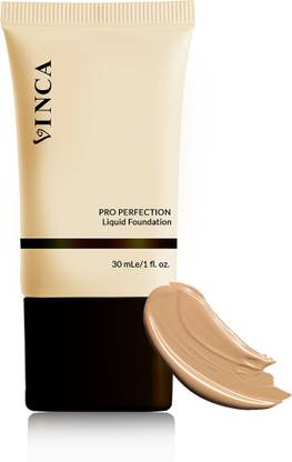 Vinca Pro Perfection liquid foundation infused with Vitamin-E. With a matte finish Foundation