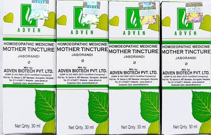ADVEN Jaborandi Mother Tincture Q Pack of 4