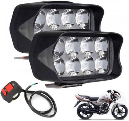 Shopland LED Fog Light for TVS Flame DS125