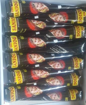 Sanjog henna Herbal Natural Mehandi Cone RAJASTHANI SPECIAL Natural Mehendi
