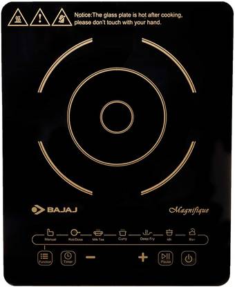 BAJAJ 2000 W Induction Cooktop Touch Panel