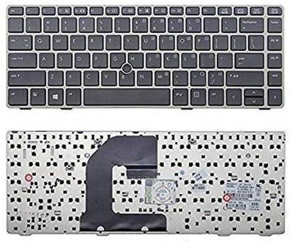 Emco Laptop Internal Keyboard for HP Elitebook 8410P 8460P 8460W 8470P 8470W Probook 6460B 6465B (Black) Internal Laptop-size Laptop Keyboard Compatible with Desktop, Laptop, Mac