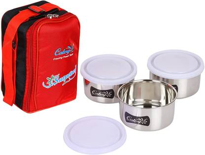 Calvy SURPRISE 3 Containers Lunch Box