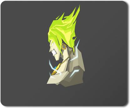 5 ACE broly icon Printed Designer Speed Mousepad for Laptop|Dekstop|Gamers|Graphic designers-7x8.5 Inches Non Slip Base Mousepad