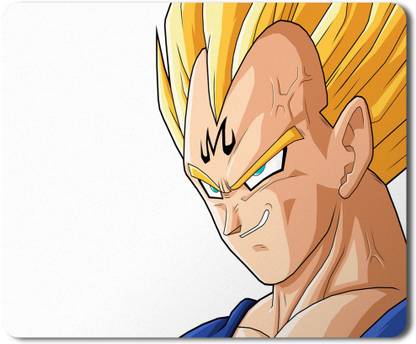 5 ACE majin ssj vegeta moused 1Printed Designer Speed Mousepad for Laptop|Dekstop|Gamers|Graphic designers-7x8.5 Inches Non Slip Base Mousepad