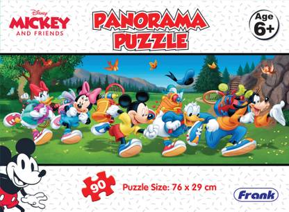 Frank Mickey Mouse Panorama Puzzle