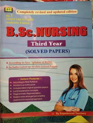 Rajasthan University B SC Nursing 3rd Year Solved Paper