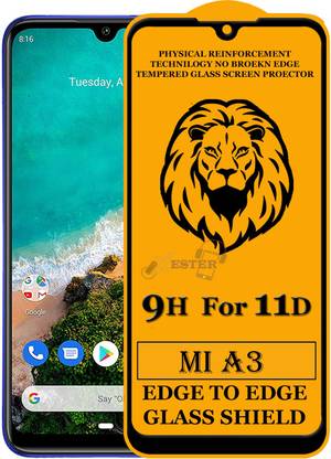 HQ Protection Edge To Edge Tempered Glass for Mi A3