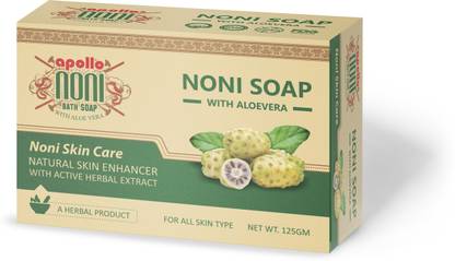 Apollo Noni With Aloevera Active Herbal Extract Bath Soap