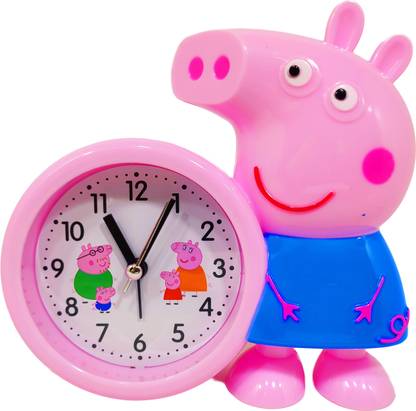 Johnnie Boy Analog Pink Clock