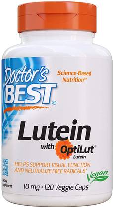 Doctor's Best Lutein with OptiLut 10 mg,