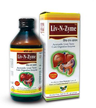 LIV-N-ZYME Ayuvedic Liver Tonic Cum Digestive Enzyme
