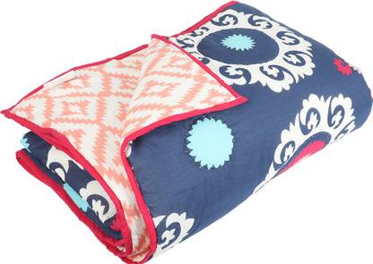 chumbak Printed Single Quilt for  Mild Winter