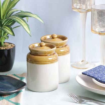 Artista Ceramic Pickle Jar  - 650 ml