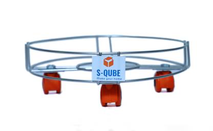 S-QUBE Long/Big Wheel Gas Cylinder Trolley Gas Cylinder Trolley