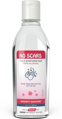 NO SCARS  100 ml Hand Sanitizer Bottle