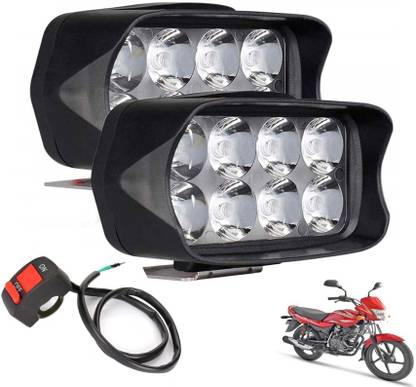 Shopland LED Fog Light for Bajaj Platina 100 DTS-i