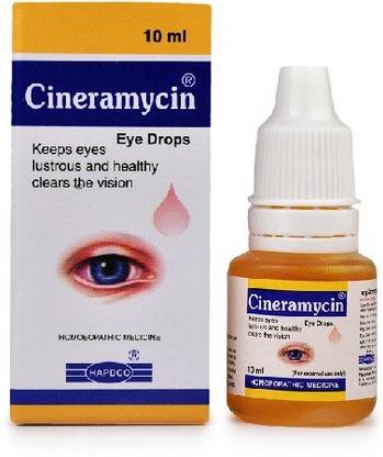 हैप्डको Cineramycin Eye Drop ड्रॉप्स