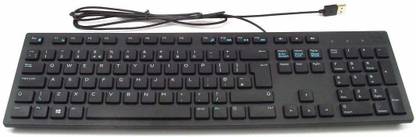 DELL KB212B Wired USB Laptop-size Multi-device Keyboard Compatible with Desktop, Laptop, Mac