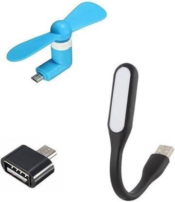 SAIMSO USB Gadget Accessory Combo for For Laptop, Power Banks, OTG supported Smartphones