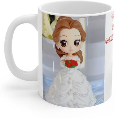 Prago Will u be my betterhalf with ring image Printed Ceramic Coffee 330 ml Ceramic Coffee Mug