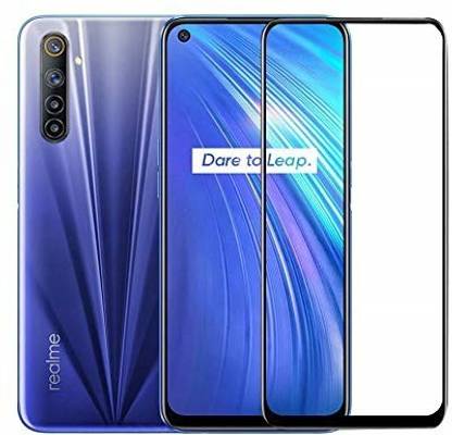 NKCASE Edge To Edge Tempered Glass for Realme 6