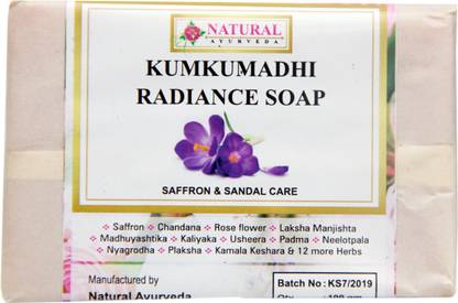 natural ayurveda Kumkumadi Soap