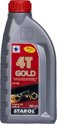STAROL S-777 4T Gold 10W-30 Semi-Synthetic (API SM) Synthetic Blend Engine Oil