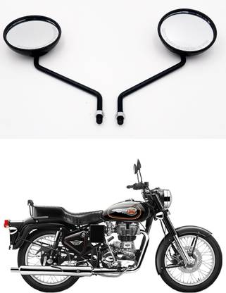 THE ONE CUSTOM Manual Rear View Mirror For Royal Enfield Standard 350 Twin Spark