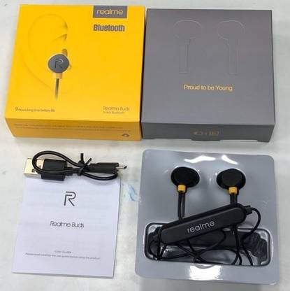 realme Sports Bluetooth Earphones Basic Dynamic bass Bluetooth