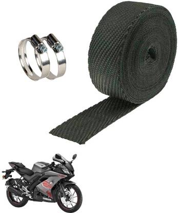PrtSc Heat Shield bLk _Yamaha YZF R15 Ver 2.0PrtSc Bike Exhaust Heat Shield