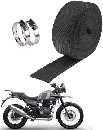 PrtSc Heat Shield bLk _Royal Enfield HimalayanPrtSc Bike Exhaust Heat Shield