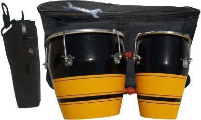 NSR Professional Bongo Drum With Full Tool Kit 014 Wooden Bongo