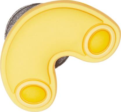 Crocs Mac and Cheese Noodle Yellow Jibbitz Plastic Shoe Charm