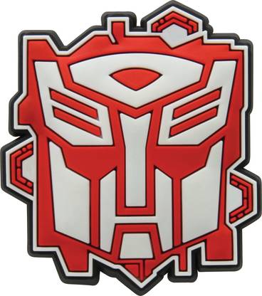 Crocs Transformers Autobot Red & White Jibbitz Plastic Shoe Charm