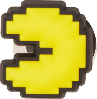 Crocs Pac Man Yellow Jibbitz Plastic Shoe Charm