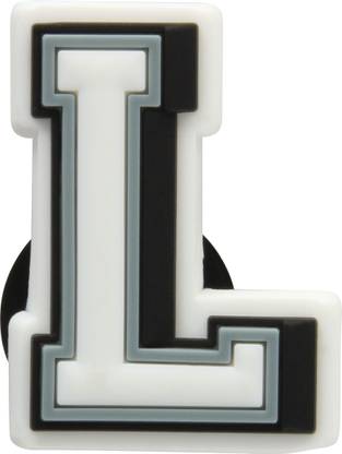 Crocs Jibbitz Letter L Jibbitz Plastic Shoe Charm