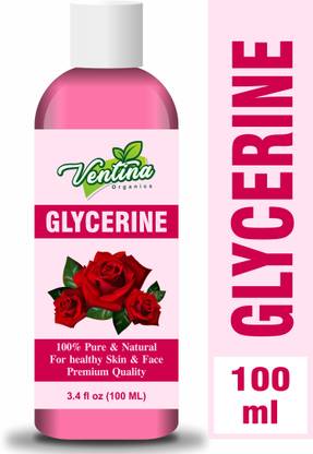 Ventina Organics Premium Glycerine - For Softens & Moisturises, Multi-Purpose (100 ml) Face Wash