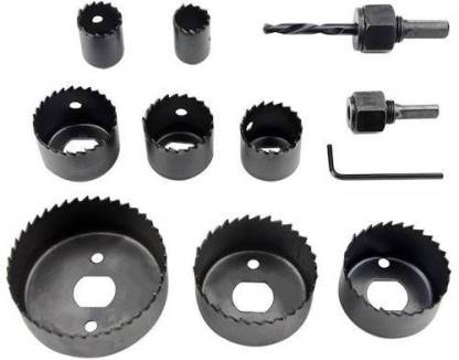 Inditrust 11 pc wood hole saw cutting set kit 11 pc wood hole saw cutting set kit Wood Cutter