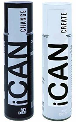 JASS I CAN CREATE & CHANGE -PACK OF 2 DEODORANT SPRAY Deodorant Spray  -  For Men & Women
