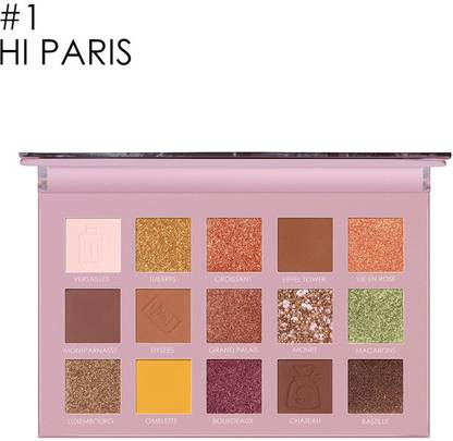 FOCALLURE 15 PAN EYESHADOW PALLETE PARIS 17.25 g